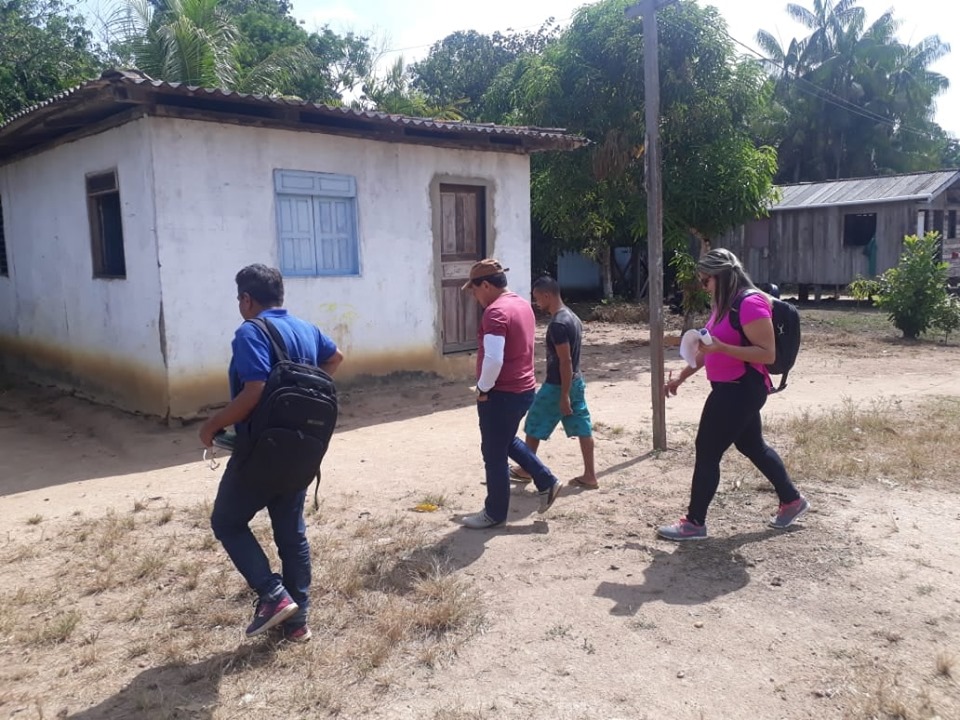 Servidores da Prefeitura de Laranjal do Jari participam de capacitação e visita técnica com técnicos da Funasa.